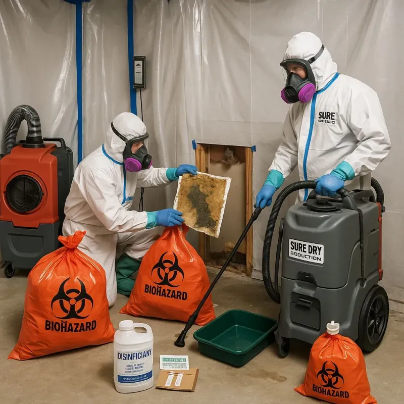 Contaminated Water Handling Protocols process in Olcott, NY