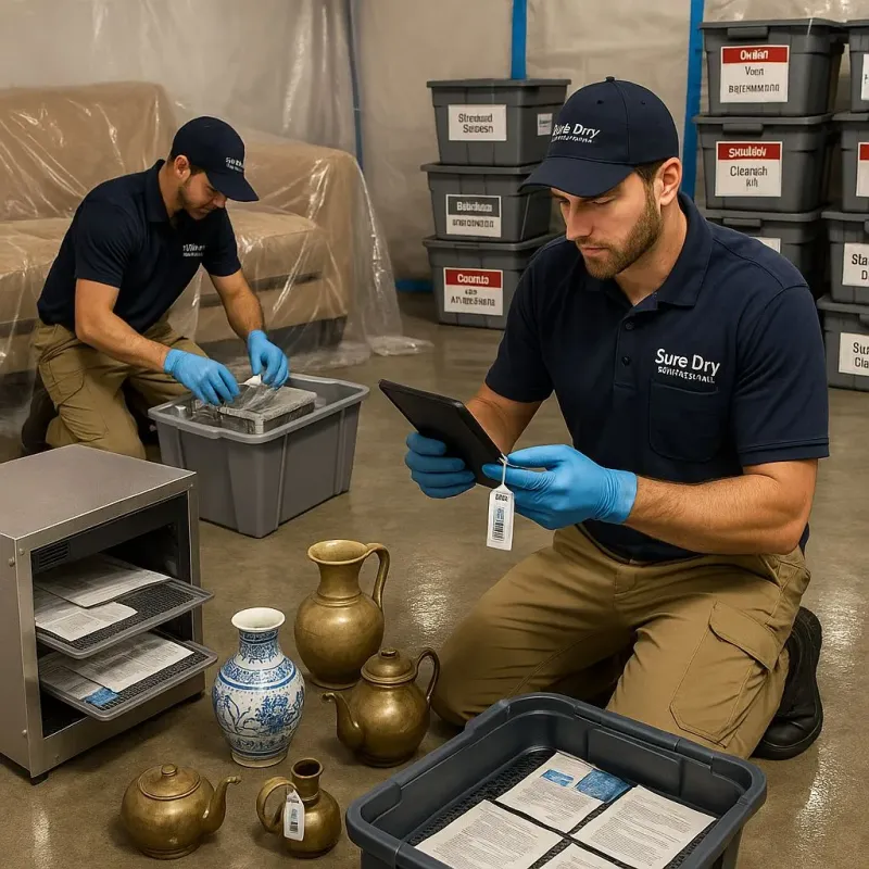 Content Protection and Restoration process in Olcott, NY